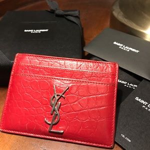 YSL Card Holder
